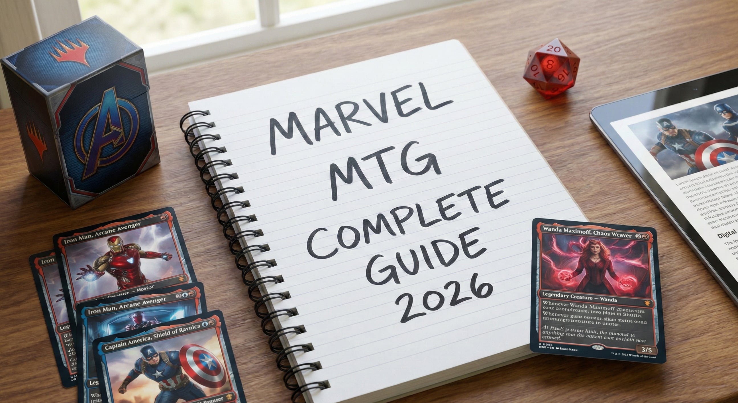 Marvel Magic: The Gathering complete guide featuring Spider-Man, Secret Lair drops, and Marvel Super Heroes 2026
